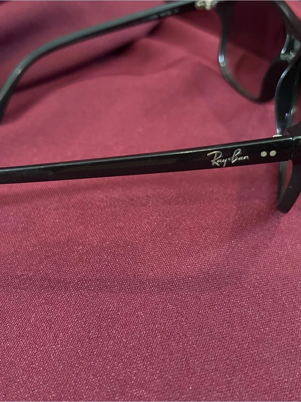 Ray ban Black Sunglasses - Classic Wraparound Style